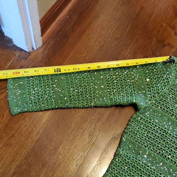 INC assymetrical holiday sweater Small NWOT - Picture 4 of 7